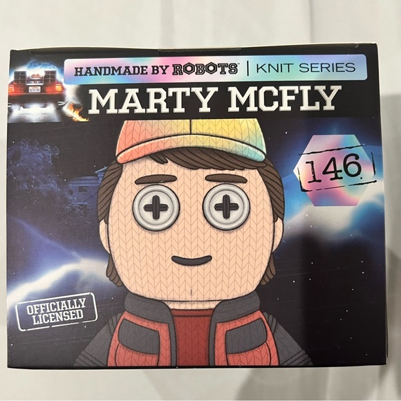 Handmade by Robots Back to the Future II Marty McFly Collectible Vinyl Figure - Picture 2 of 6